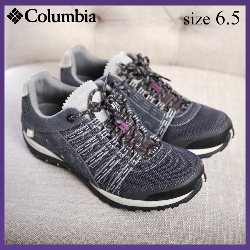 Columbia waterproof sneakers- Yama II outdry for trail hiking, walking, size 6.5